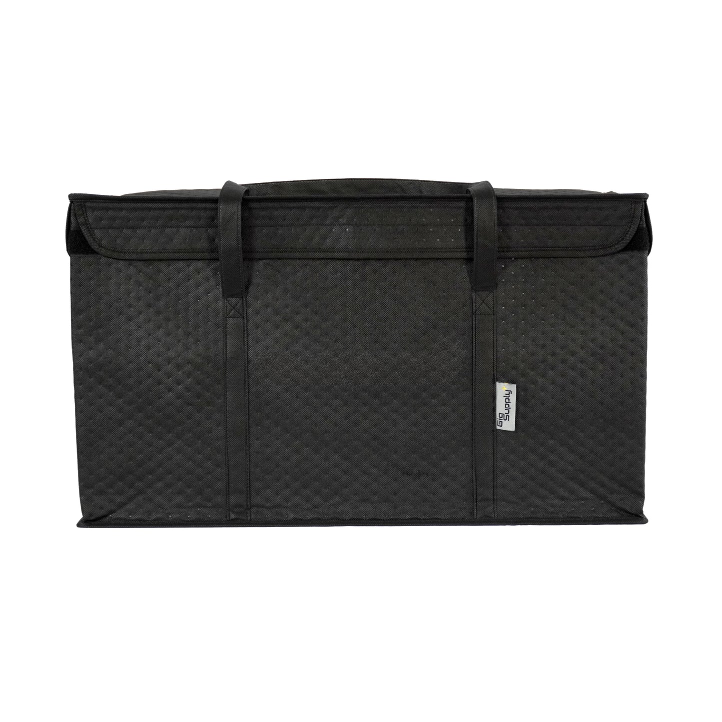 Black Velcro Catering Delivery Bag 